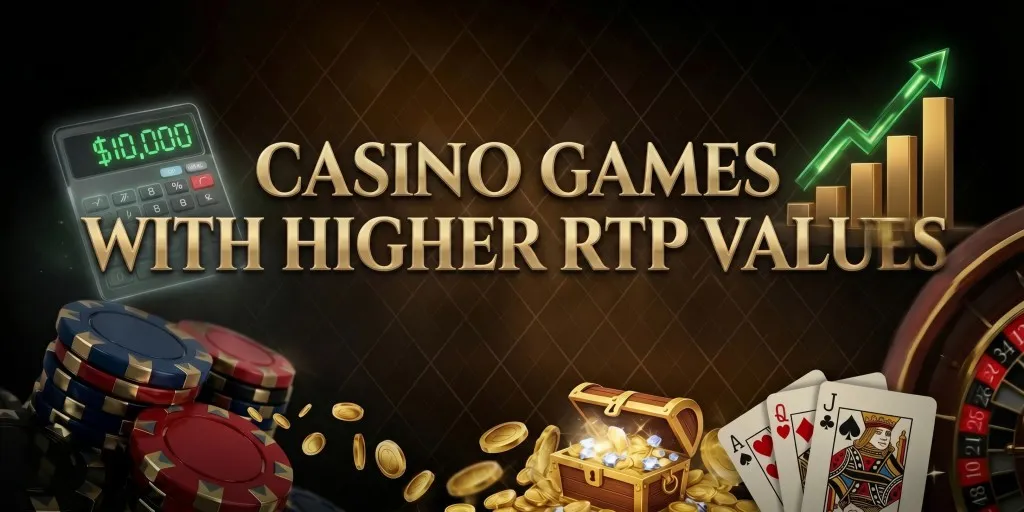 Casino Games With Higher RTP Values